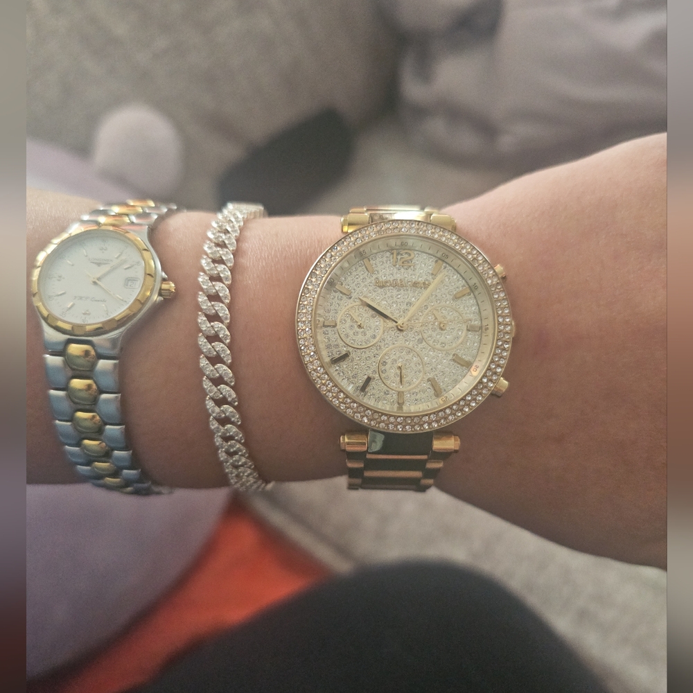 Michael Kors Parker Chrono Blitz Dial